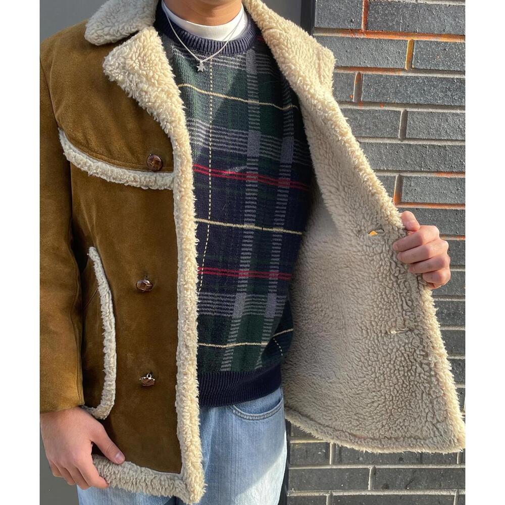 70s Wool Suede Coat - Picture 6 of 6